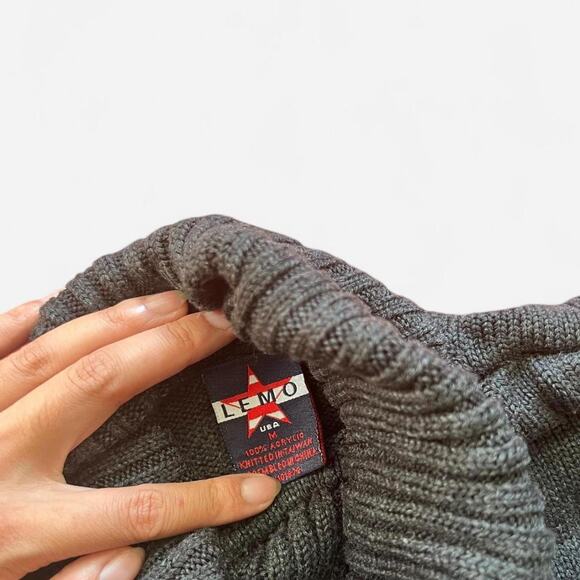 Early 1990s LEMO made in USA angel sweater - Picture 2 of 3